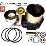 CILINDRO+PISTONE+SR SMERIGLIO LOMBARDINI 6LD360 "ORIGINALE"