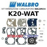 KIT RIPARAZIONE WALBRO K20-WAT ORIGINALI