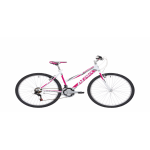 CICLO 26" MTB SUNRISE 18V. DONNA 43 BIANCO/FUXIA