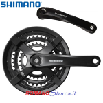 GUARNITURA SHIMANO FC-TY501 "28-38-48"  6/7/8 VEL. NERA 170MM.+ PARAC. S/MOVIMENTO C.