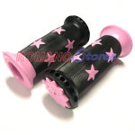 MANOPOLE CICLO MTB CASSANO PROGRIP BAMBINA NERO/ROSA 