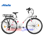 CICLO 26" ATALA E-RUN 6.1 360 7 VEL. 45 360WH WHITE/RED 2021