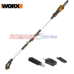 POTATORE WORX WG349E TELESCOPICO 230/295CM. 20V+BATTERIA 2AH+CARICABATTERIA