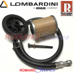 LOMBARDINI FILTRO NAFTA+COPERCHIO+TUBO PER SERBATOIO PLASTIF.