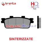 PASTIGLIE FRENO POSTERIORI BRENTA SINTERIZZATE 4102 FD.0460/10.3