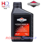 OLIO MOTORE ORIGINALE BRIGGS & STRATTON SAE 30 Lt.0.6