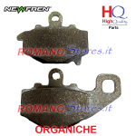 PASTIGLIE FRENO ORGANICHE NEW FREN FD.0207 KAWASAKI NINJA ZX6R/MOTOGUZZI V9