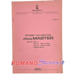 ESPLOSO RICAMBI CICLOMOTORI ATALA MASTER LL/LF/LD/HYDRO 3M "12 Pagine"