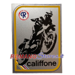 DECALCO ADESIVO RETTANGOLARE "MOTOCROSS CALIFFONE" 50x70 mm.